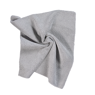 Салфетка микрофибра без оверлока серая 30*30см 280гр, 1 упак - 10шт