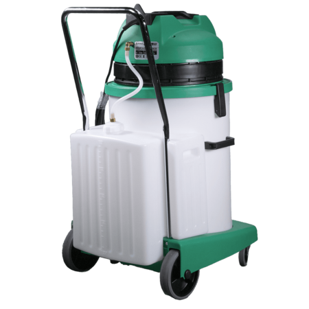 Моющий пылесос экстрактор для влажной уборки и химчистки тканевых поверхностей с пластиковым баком. 3000 Вт, 3 турбины Au-016033plw