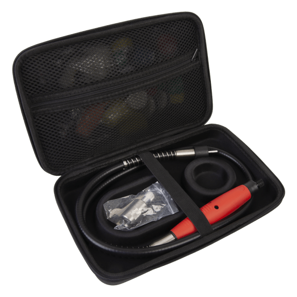 Гибкий вал для полировки 90 см, резьба М14, 30 насадок (Набор) / HANKO