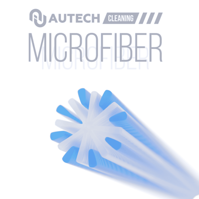 Салфетка микрофибра без оверлока желтая 40*40см 280гр AUTECH