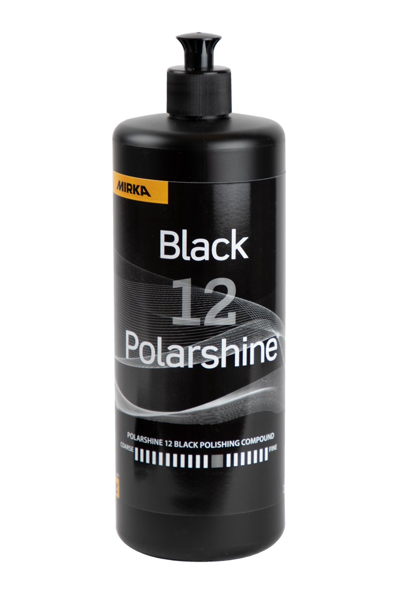 Паста полирвальная 1л Polarshine 12 BLACK MIRKA 