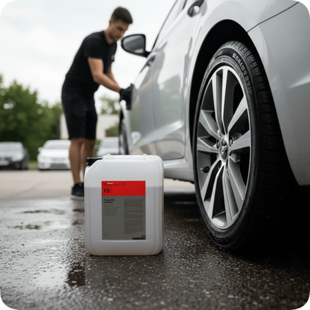 Felgenblitz säurefrei - Нейтральный очиститель колёсных дисков, вязкий, 19 кг, KochChemie