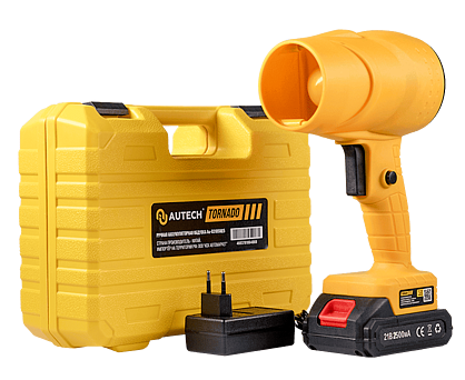 Устройство для сушки салона автомобиля, обдувка Торнадо. 1500 мА. Au-0310501.5