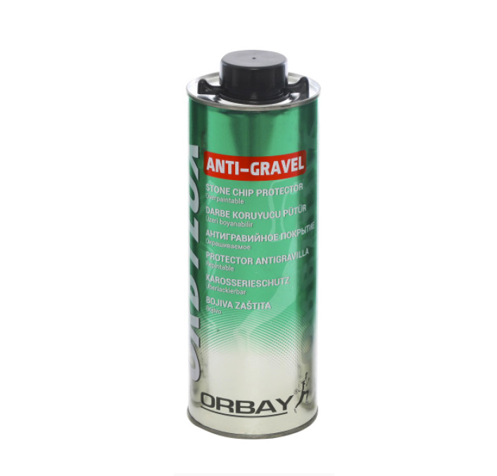 Антигравий Черный 1кг ANTIGRAVEL  ORBYLUX