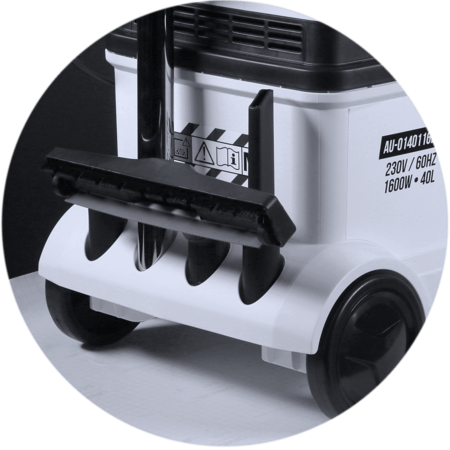Пылеудаляющий аппарат 20 кПА подключение электро пневмоинструмент 1600 Вт., 40л., Au-0140116EA