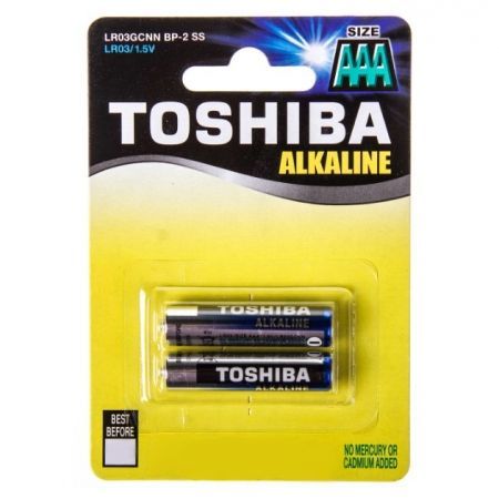 Элем.питан. TOSHIBA, питания ААА., LR03 / 2шт в блистере / поштучно
