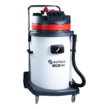 Пылеводосос для влажной и сухой уборки с пластиковым баком. 3000 Вт, 3 турбины Au-016033pl