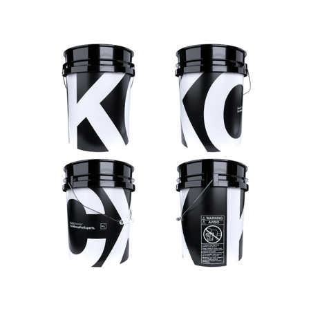 Ведро для мойки автомобиля с крышкой и пескоотделителем, 20 л, KochChemie, 9998229