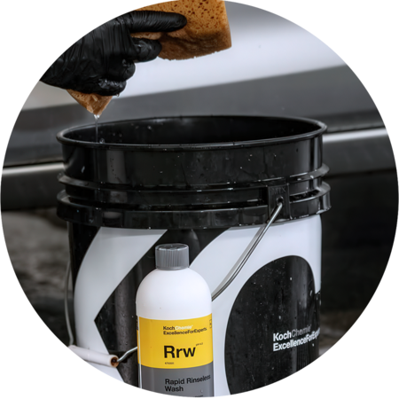 Ведро для мойки автомобиля с крышкой и пескоотделителем, 20 л, KochChemie, 9998229