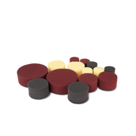 Набор кругов для полировки - поролон (14 шт.) Au-PS001, AuTech