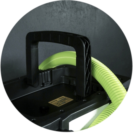 Пылеудаляющий аппарат 20 кПА подключение электро пневмоинструмент 1600 Вт., 40л., Au-0140116EA