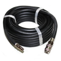 Шланг армированый резиновый б/с черный 8*13 10м РУССКИЙ МАСТЕР