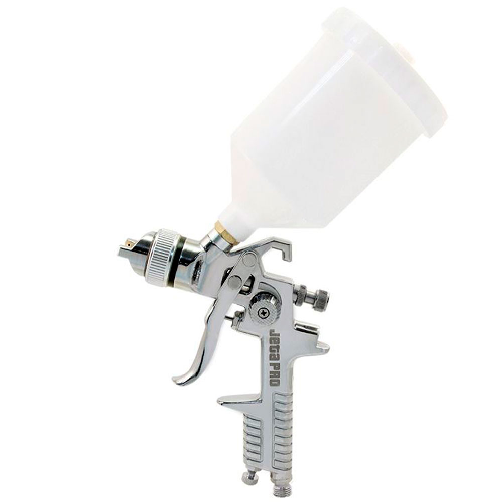 Краскопульт JETAPRO 827-H 1.3 HVLP, сопло 1.3 мм, верхний пластиковай бачок 0,6л,
