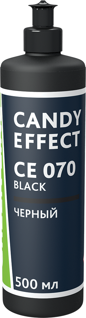 GREEN LINE CANDY EFFECT 070 Черный/500мл/