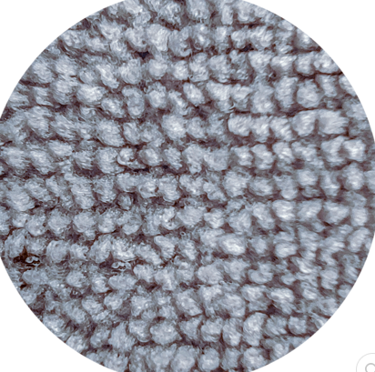 Au-348 Микрофибра салфетка серая 40*40 мм без оверлока / 2 шт. в упак.