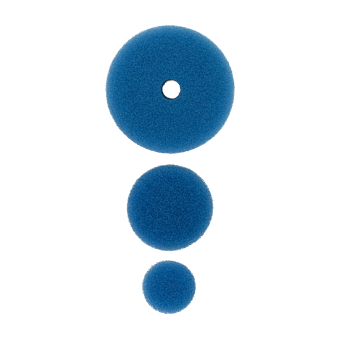 Полировальный круг комплект - твердый резак 75мм/54мм/34мм- синий