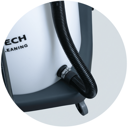 Пылеводосос для влажной и сухой уборки с пластиковым баком. 3000 Вт, 3 турбины Au-016033pl