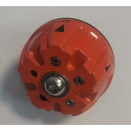 Форсунка со сменными режимами распыления 0 °/15°/25°/40°градусов; 65° для пены, оранжевая, Au-4207