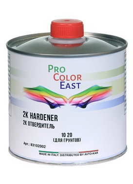 Грунт-наполнитель акриловый 5+1 Белый 351 1,0 + 0,2л компл  ProColorEast