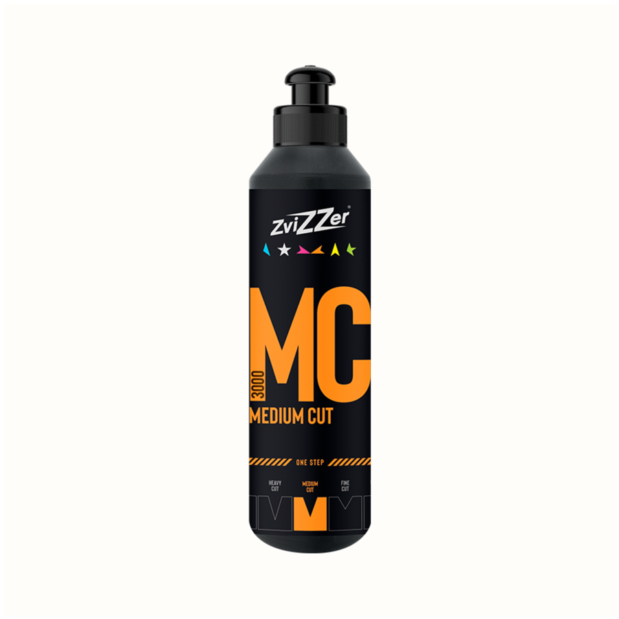 MC 3000 Medium Cut (ONE STEP) - Одношаговая полировальная паста, 250ml  ZviZZer