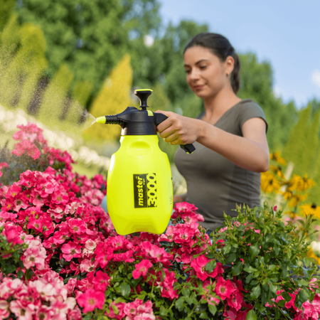 Ручной садовый помповый опрыскиватель Master ergo 3000 желтый, Marolex