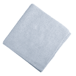 Салфетка микрофибра без оверлока серая Rice Structure 40*40мм AUTECH
