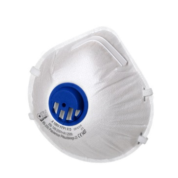 Чашеобразная фильтрующая полумаска с клапаном, FFP1, 4 ПДК, JETA Safety