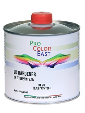 Грунт-наполнитель акриловый 5+1 Черный 351 1,0 + 0,2л компл  ProColorEast