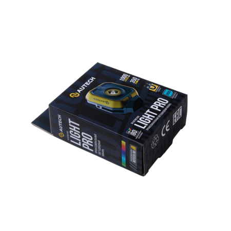 Ручной аккумуляторный фонарь 1300 лм. CRI>80, AuTech, Au-021801300