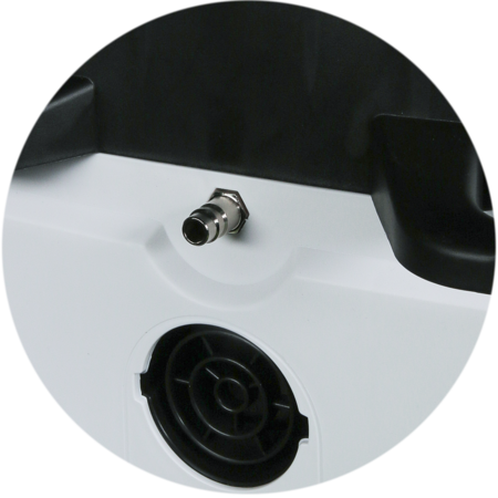 Пылеудаляющий аппарат 20 кПА подключение электро пневмоинструмент 1600 Вт., 40л., Au-0140116EA