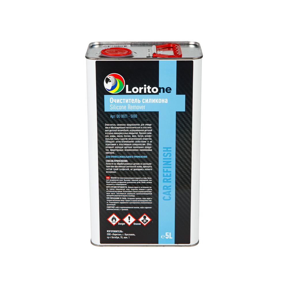 Очиститель силикона с антистатическим эффектом, LORITONE  5л