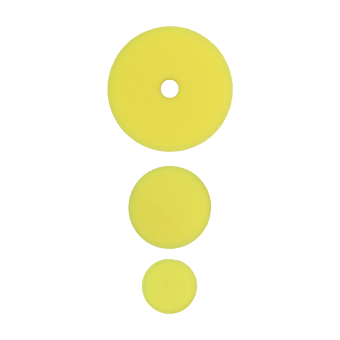 Полировальный круг комплект - полутвердый 75мм/54мм/34мм- желтый