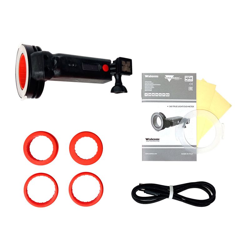 Светодиодный фонарик TRUE LIGHT EVO METER для крепления на краскопульт