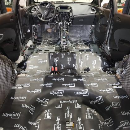 Тепло-шумоизоляция Комфорт 3 0,75мх1м ШУМОFF