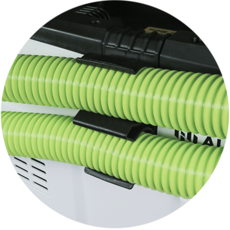 Пылеудаляющий аппарат 20 кПА подключение электроинструмента 1600 Вт., 40л., Au-0140116E