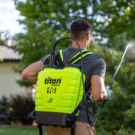 Ранцевый садовый помповый опрыскиватель Titan 16, Marolex