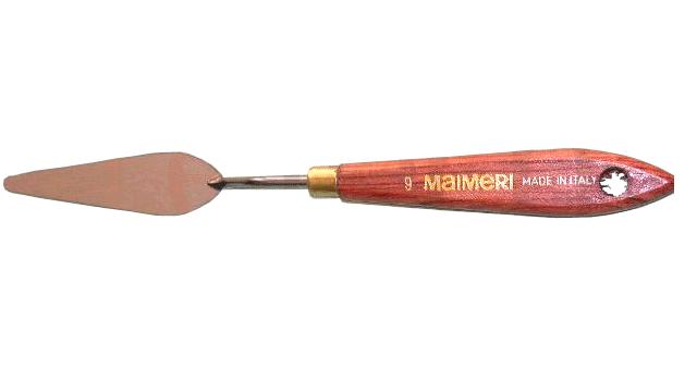 Шпатель металлический, Metal Palette Knife