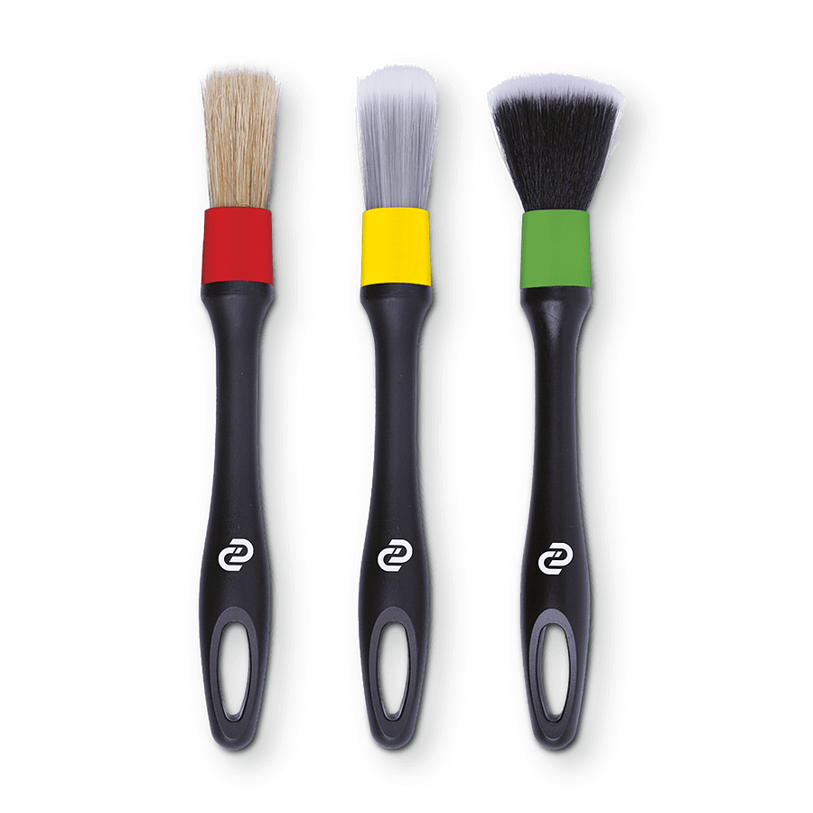 Набор для очистки салона автомобиля Interior Brush Set, к-т из 3-х штук Au-2610