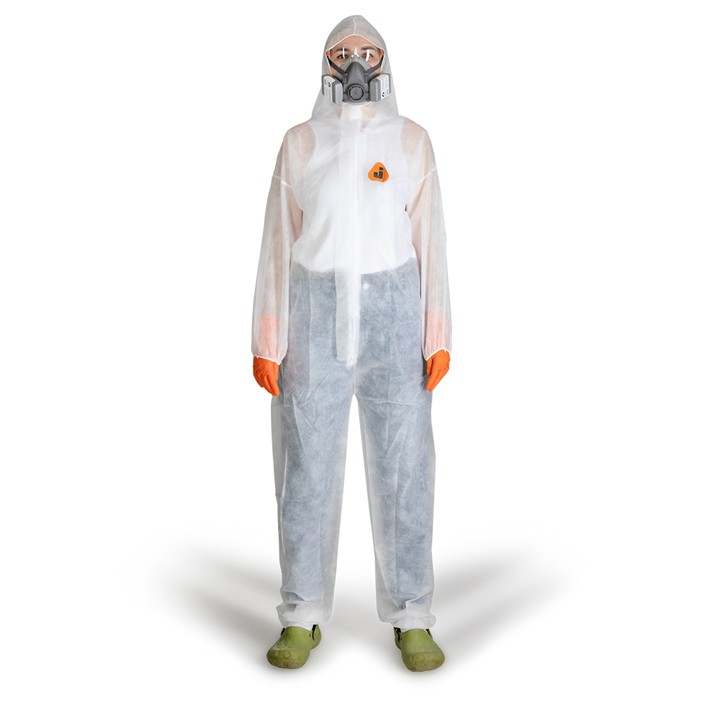 Комбинезон малярный  из нетканого материала, 100% полипропилен, размер XXL Комбинезон малярный  из нетканого материала, 100% полипропилен, размер XXL