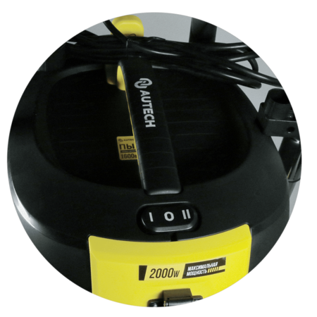 Промышленный пылеудаляющий аппарат, подключение электроинструмента 1600 Вт., 30л. Au-0130116