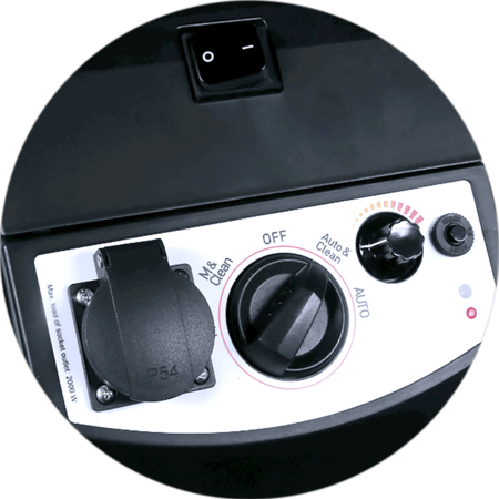 Пылеудаляющий аппарат 20 кПА подключение электроинструмента 1600 Вт., 40л., Au-0140116E