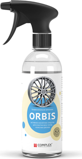 Средство кислотное активное для очистки колёсных дисков Complex Orbis триггер 0.5кг/0,5л VORTEX 