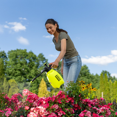 Ручной садовый помповый опрыскиватель Master ergo 3000 со штангой 15 см, Marolex
