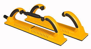 Блок шлифовальный ручной гибкий с пылеотводом желтый 70х400 53отв. 8391150111 MIRKA 