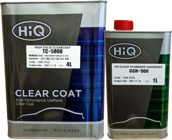 Лак акрил-уретановый 2+1  TC-5800  4л.  HiQ CLEAR