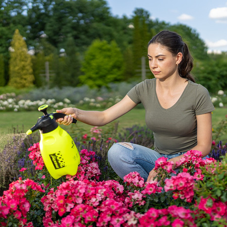 Ручной садовый помповый опрыскиватель Master ergo 3000 желтый, Marolex