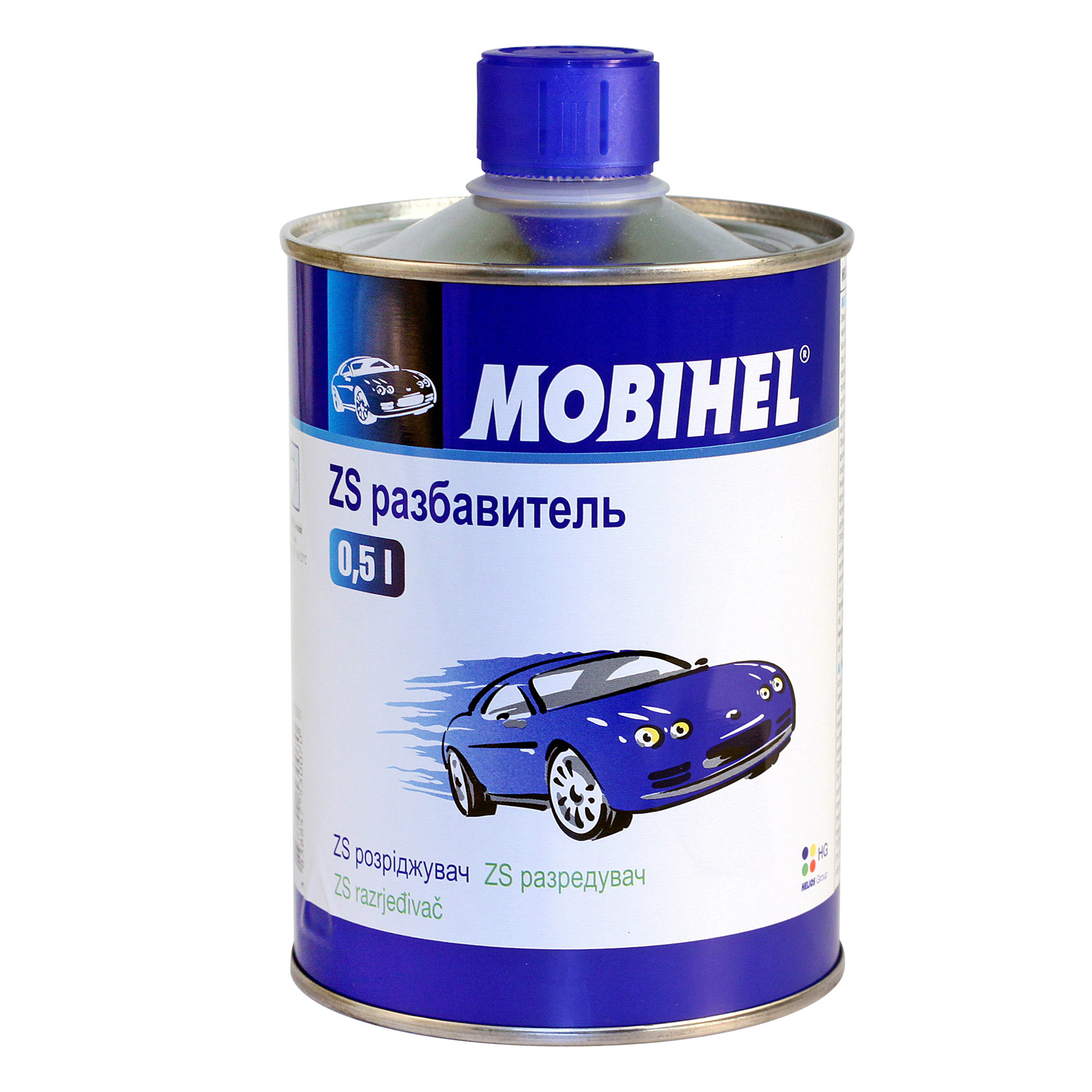 Разбавитель для алкидных эмалей 0.5л ZS MOBIHEL 