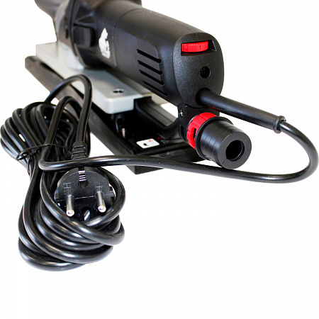 Машинка шлифовальная орбитальная электрическим. с БП 220В Ø=150мм, ход 2,5мм, 15отв  РУССКИЙ МАСТЕР