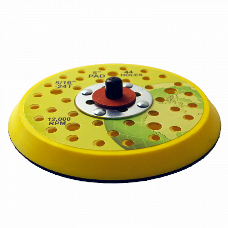 Диск подошва для шлиф. машинок Ø 125мм 44 отв. 5/16"x24 , РУССКИЙ МАСТЕР
