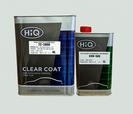 Лак акрил-уретановый 2+1  TC-5800  4л.  HiQ CLEAR